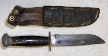 PAL RH36 Fixed Blade Knife W/ Marbles Sheath