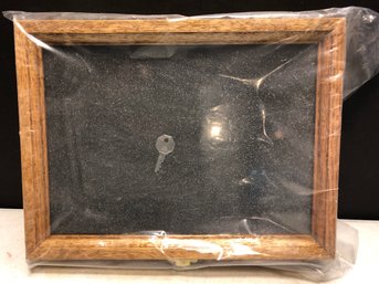 Lot 3 - Locking Wood/ Glass Display Case - New