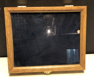 Lot 6 - Locking Wood/ Glass Display Case