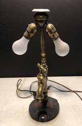 Unique Brass Water Spicket Lamp