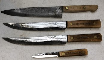 4pc Knives - Old Hickory - Old Timer