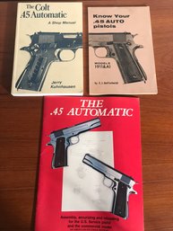 3 Books - .45 Auto Pistol