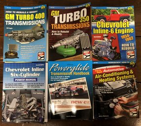 6pc Service/ Technical Automobile Manuals