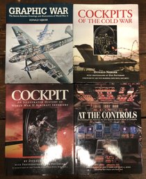 4pc Aviation/ Cockpit Books