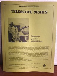 Telescope Sights 1961 NRA