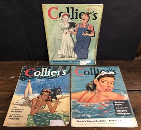 3pc Collier's National Weekly 1940