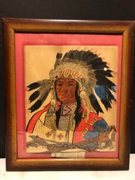 Original Indian Chief Artwork - Signed