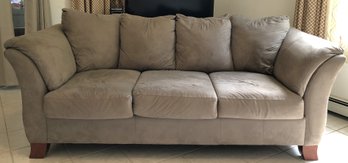 Klaussner Furniture Micro Suede Sofa