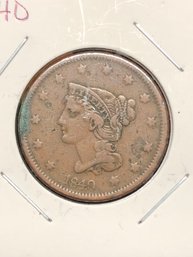 1840 Liberty Head Large Cent