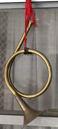 Brass Bugle Decor.