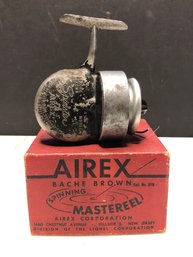 Vintage Airex Spinmaster Reel W/ Airex Master Reel Box