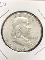 #1 - 1962 Franklin Half Dollar
