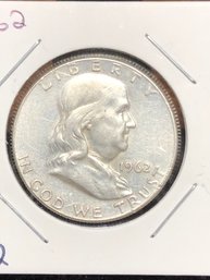#2 - 1962 Franklin Half Dollar