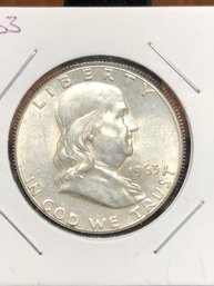 #1 - 1963 Franklin Half Dollar