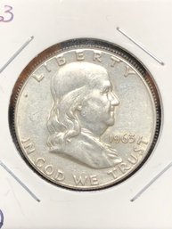 #2 - 1963 Franklin Half Dollar