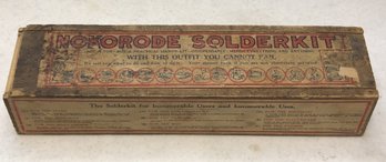 Antique Advertising Box - Nokorode Soldering Kit