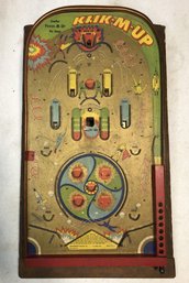 Vintage Poosh-m-up Kik-m-up Pinball Game