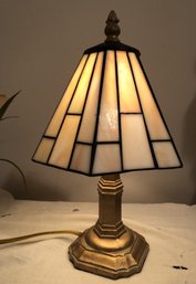 Small Stained-Glass Style Lamp