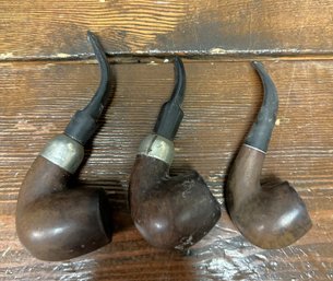 3pc Vintage Pipes