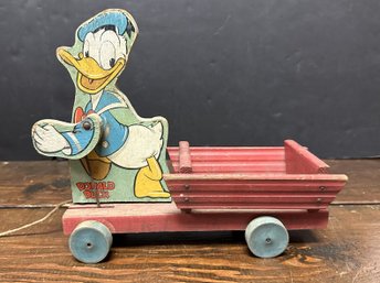 Vintage Donald Duck - Fisher Price Pull Toy