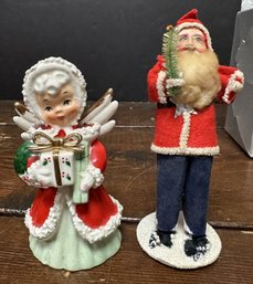 2 Vintage Christmas Decorations