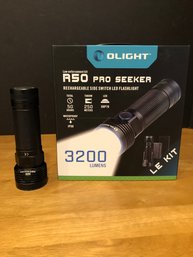 Olight - R50 Pro Seeker LED Flashlight - Law Enforcement Kit