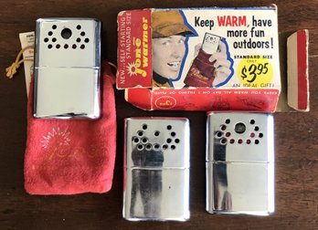 3 Vintage Jon- E Hand Warmers