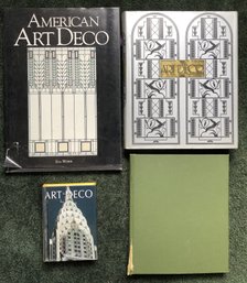 4 Art Deco Books