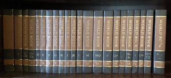 Left 3rd Shelf - World Book Encyclopedias 1979 - 20 Volume