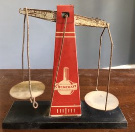 Tin Litho. Chemcraft Balance Scale