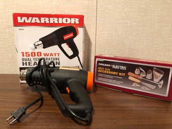 Warrior 1500 Watt Heat Gun  Accessories
