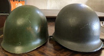 Korean/ Vietnam Era US Helmet W/ Liner