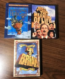 3 Monty Python DVD's