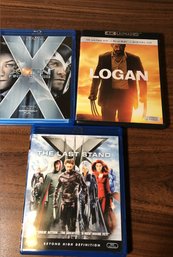 3 - X-men/wolverine - Blu-ray DVD's