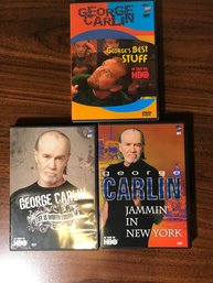 3 - George Carlin DVD's