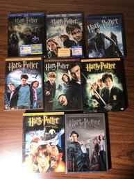 8 - Harry Potter - Blu-ray DVD's