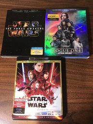 3 - Star Wars - Blu-ray/DVD's