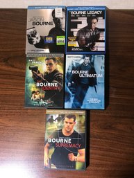 5 - Jason Bourne - Blu-ray/dVD's