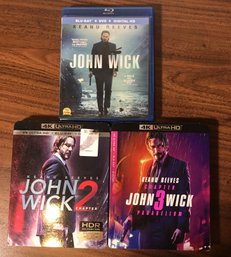 3 - John Wick - Blu-ray/DVD's