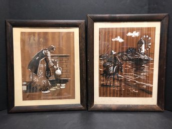 #1 - Two Original Paintings On Wood