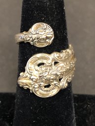 Wallace Sterling Spoon Ring