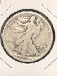 #2 - 1917 Walking Liberty Half Dollar