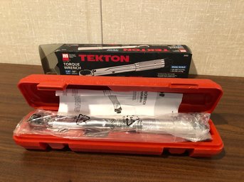 Tekton Torque Wrench 1/4 Drive - New