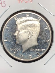 1993 Kennedy Half Dollar Proof