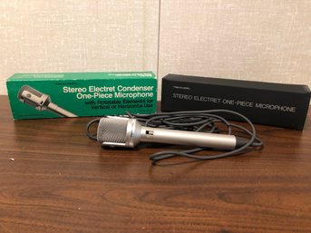 Realistic Stereo Electret Condenser Microphone