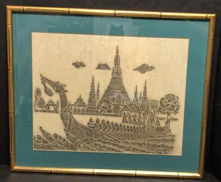 Framed Thai Art