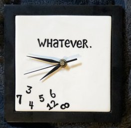 Fun - Whatever Clock