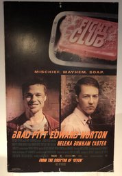 Fight Club Movie Poster On Foamboard