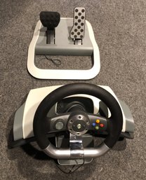 Xbox 360 Steering Wheel & Pedals