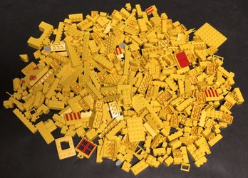 Vintage Yellow Lego Blocks